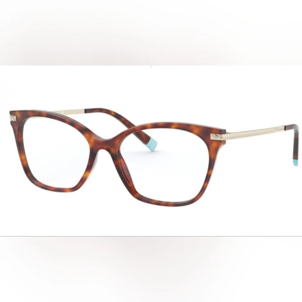 Tiffany & Co. TF2194 Havanah Eye Glass Frames Square Metal Luxury Designer #96